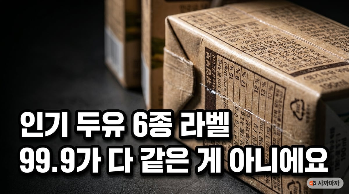 두유 라벨 뒷면 클로즈업 썸네일, 베지밀 무첨가·매일두유 99.9·바디랩 순수두유·전두유 더진한 비교