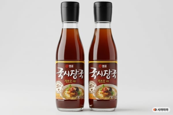 샘표 국시장국 가쓰오국물 350ml 2병