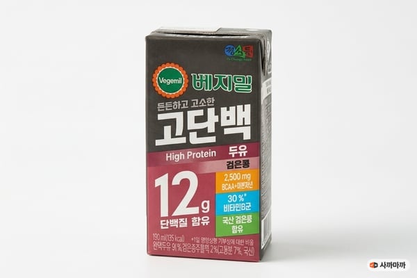 베지밀 고단백두유 검은콩 190ml 48개