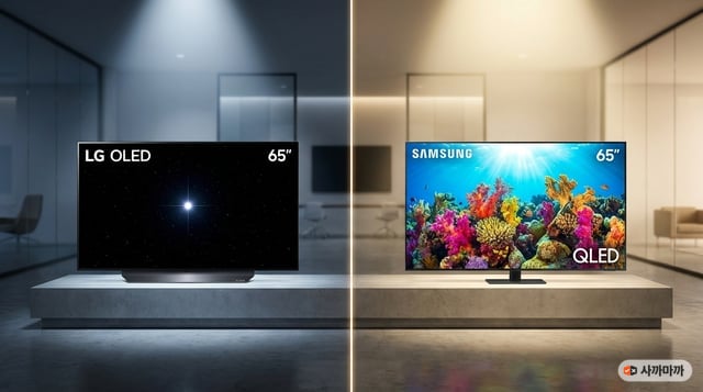 OLED 자발광 픽셀 기술 해부 인포그래픽